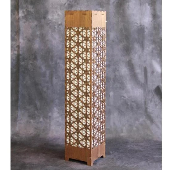 Air Purifier,Woodcraft Tower style lantern,Design “RINDO (gentian)”（L）
