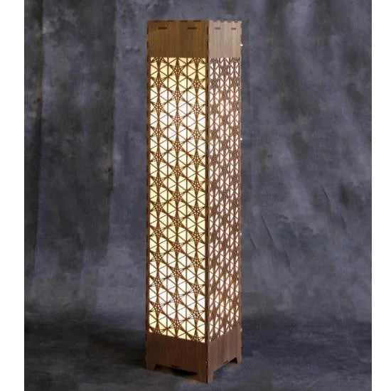 Air Purifier,Woodcraft Tower style lantern,Design “RINDO (gentian)”（L）