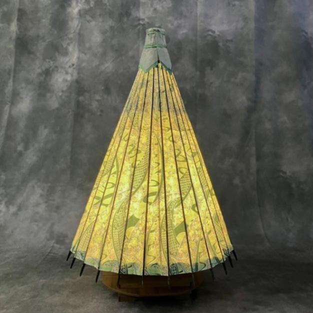 Air Purifier,Hand Crafted Wagasa style lantern（S）,“Asamidori”