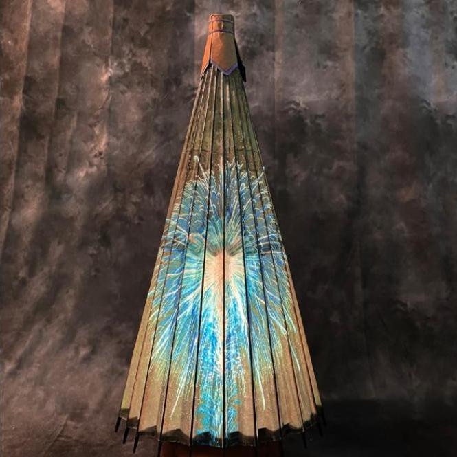 Air Purifier,Hand Crafted Wagasa style lantern（L）,“Hanabi”
