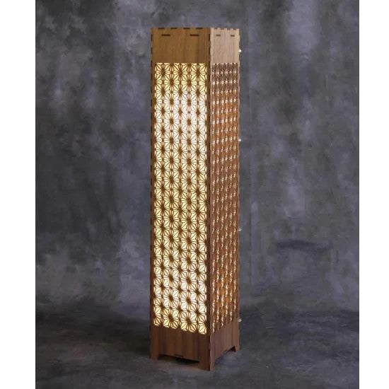 Air Purifier,Woodcraft Tower style lantern,Design “ASA (hemp)”（L）