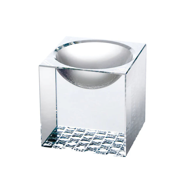 Crystal cube（Round hole）（Clear）