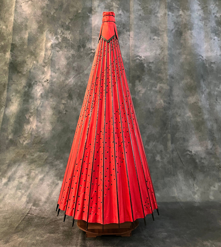 Wagasa style lantern,Room Lantern,Hand Crafted （L）,“Guren”