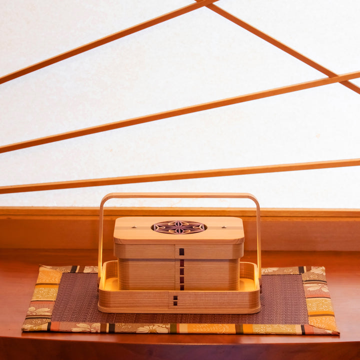 Air Purifier,Hand Crafted Wappa style,Japanese Traditional Crafts