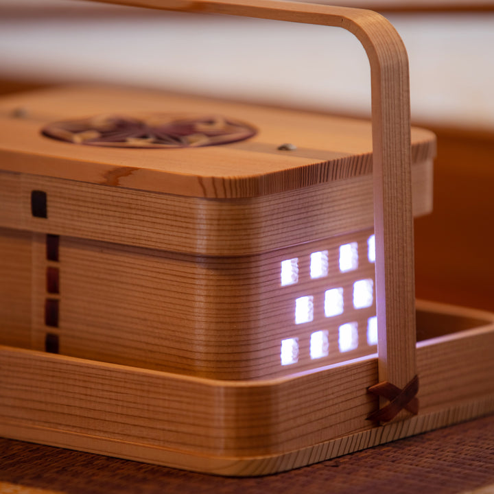 Air Purifier,Hand Crafted Wappa style,Japanese Traditional Crafts
