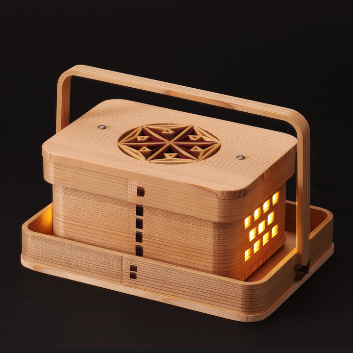 Air Purifier,Hand Crafted Wappa style,Japanese Traditional Crafts